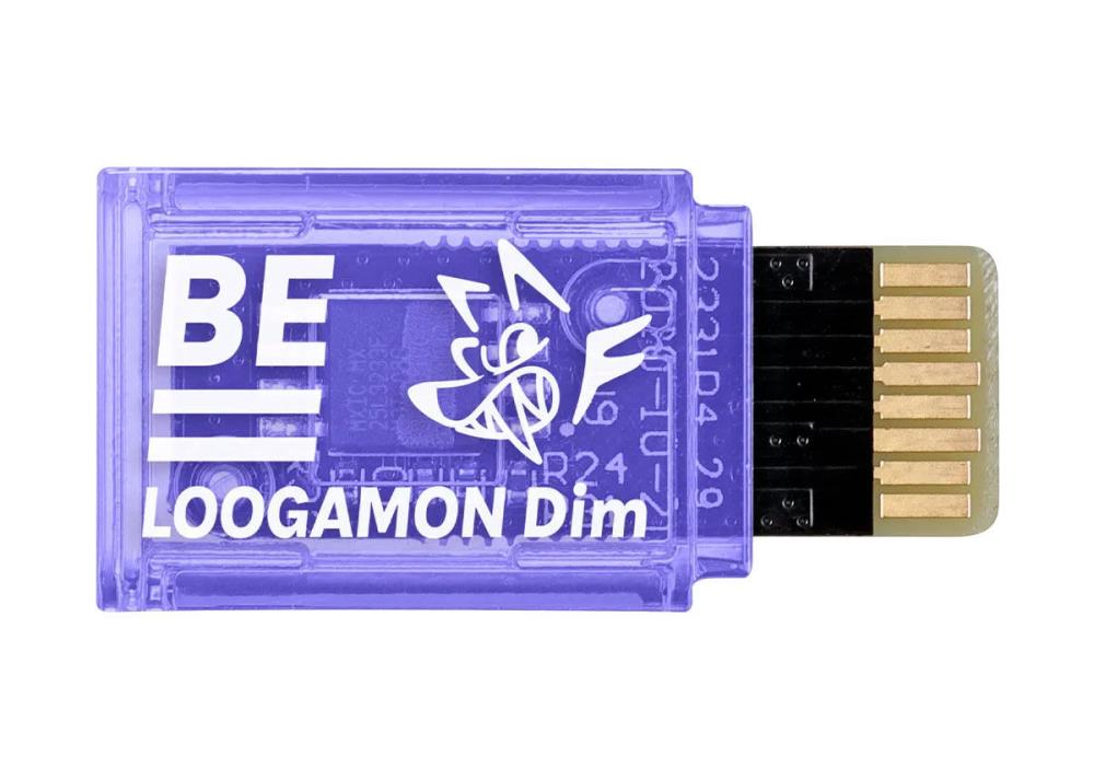 Bandai - Mobile LCD Toy - Digimon Seekers - Bememory Loogamon Dim &amp; Digimon Linker Band Set (Reissue) - Marvelous Toys