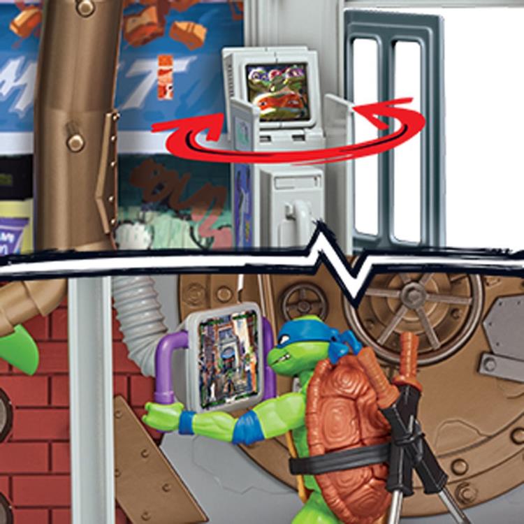 Playmates Toys - Teenage Mutant Ninja Turtles: Mutant Mayhem - Sewer Lair Playset - Marvelous Toys