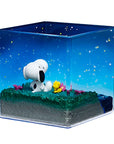 Re-Ment - Peanuts - Snoopy & Woodstock: Terrarium on Vacation (Box of 6) (Reissue) - Marvelous Toys