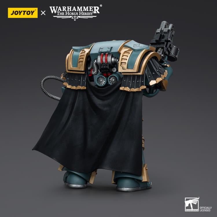 Joy Toy - JT9619 - Warhammer 40,000 - Sons of Horus - Legion Praetor in Cataphractii Terminator Armour (1/18 Scale) - Marvelous Toys
