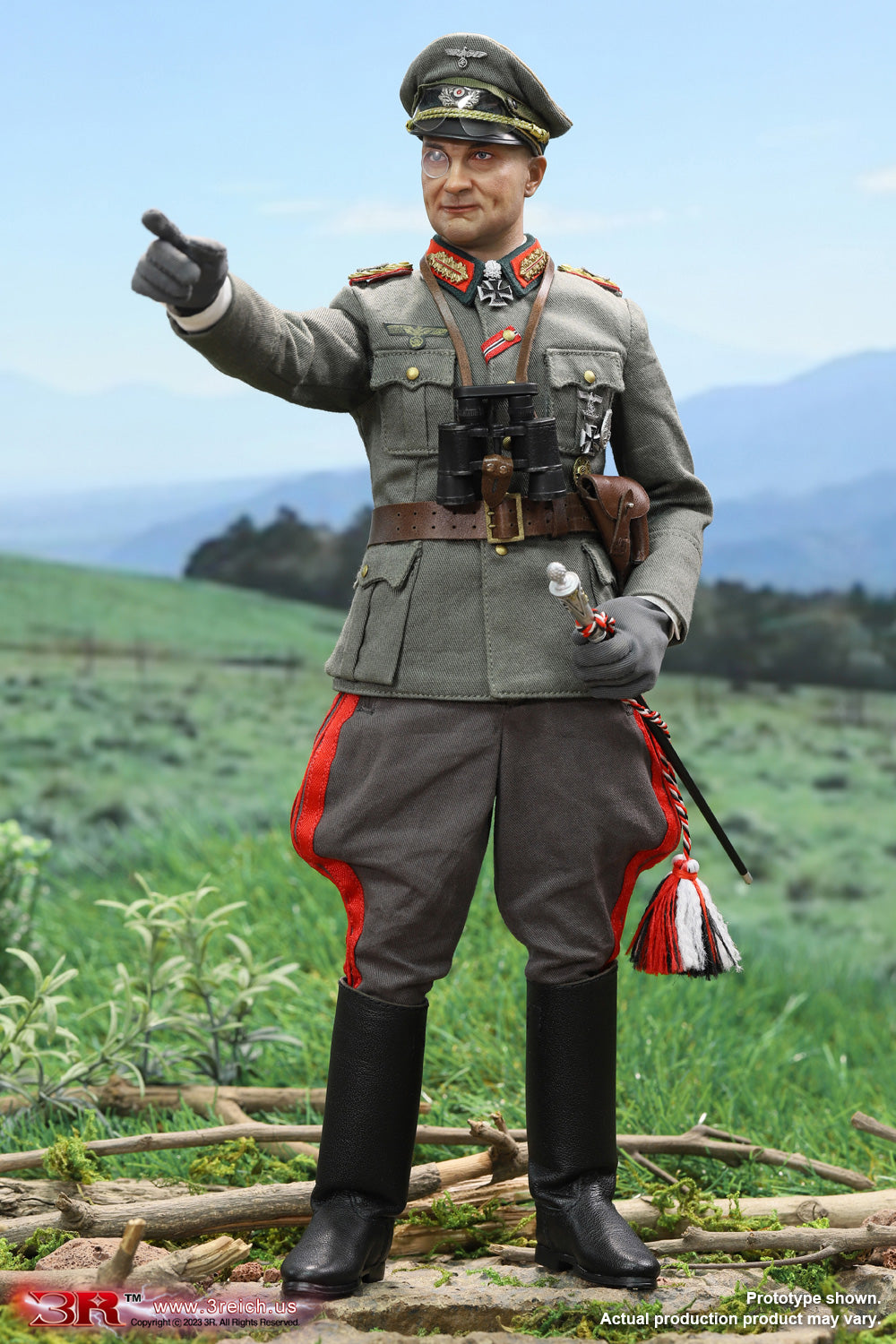 3R - GM652 - Nazi German General Field Marshal - Walter Model (1/6 Scale) - Marvelous Toys