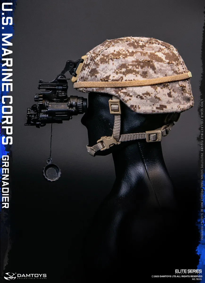 Damtoys - 78101 - Elite Series - U.S. Marine Corps - Grenadier - Marvelous Toys
