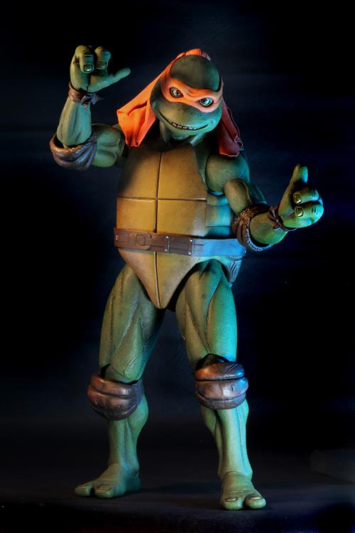 Neca - Teenage Mutant Ninja Turtles (1990) - Michelangelo (1/4 Scale) (Reissue) - Marvelous Toys