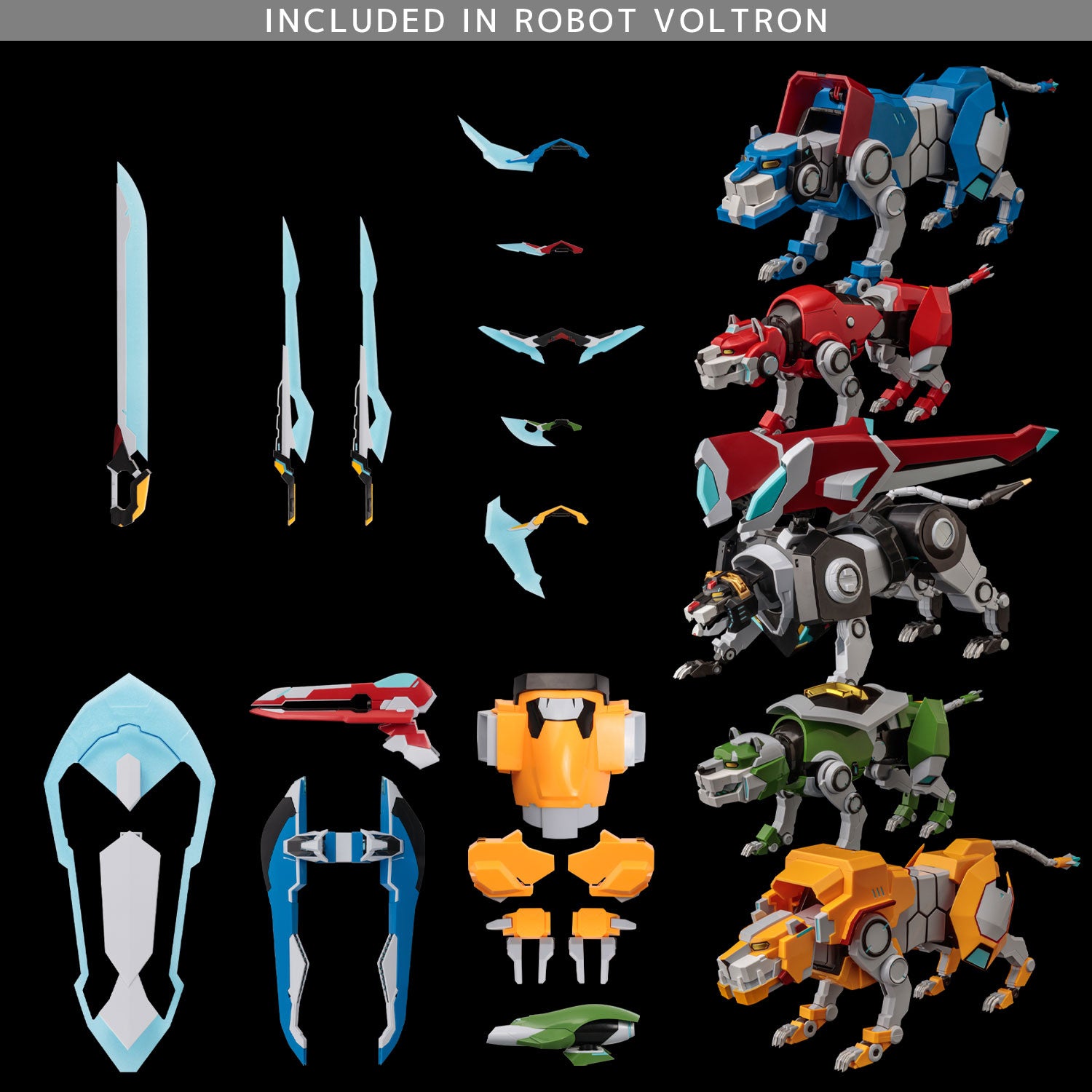 Sentinel x 1000toys - Riobot - Voltron: Legendary Defender - Voltron - Marvelous Toys