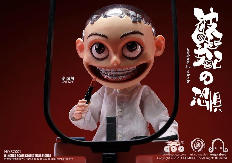 CooModel x Miego Studio - Wage Slave Series - The Terror of Being Ruled by Early Rising: Greedy (6-inch) - Marvelous Toys