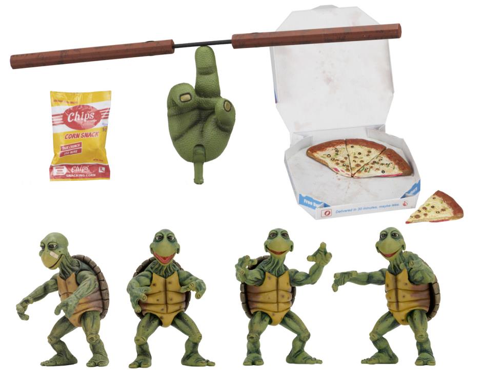 Neca - Teenage Mutant Ninja Turtles (1990) - Baby Turtles (1/4 Scale) (Reissue) - Marvelous Toys