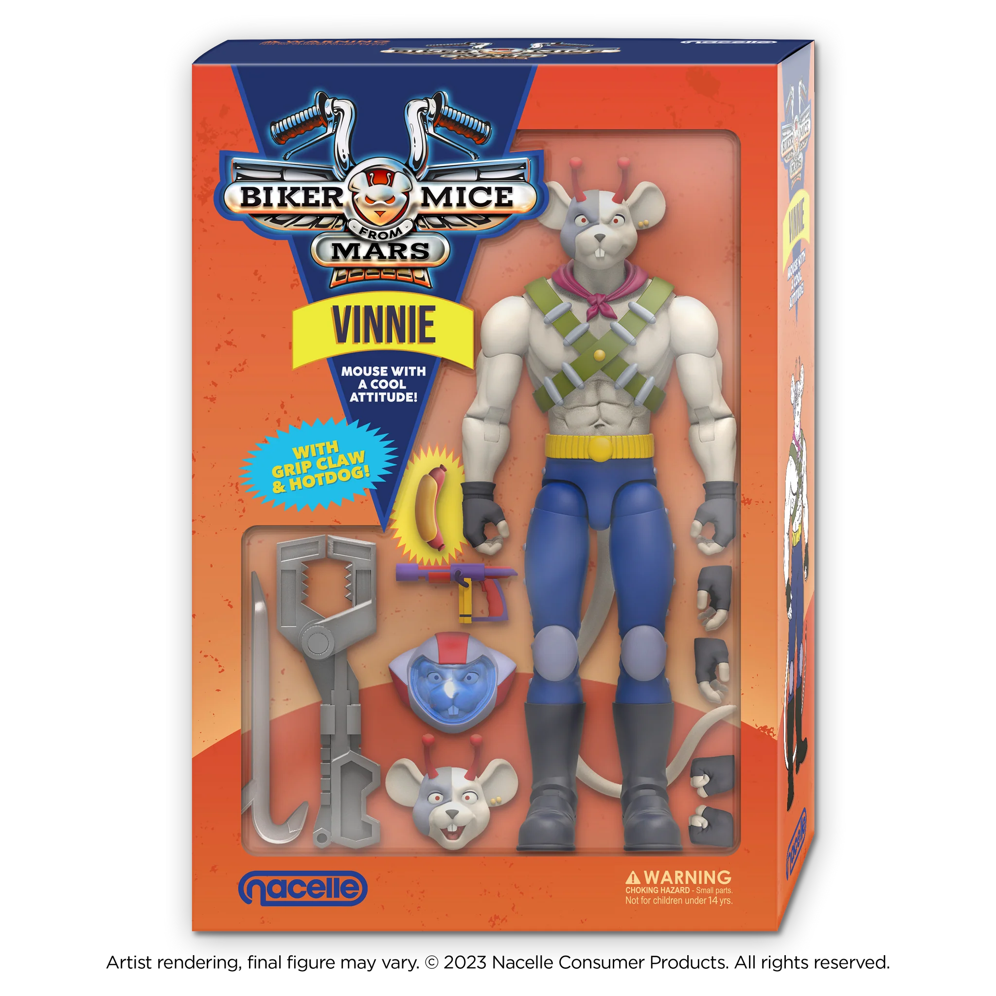 Nacelle - Biker Mice from Mars - Vinnie (1/12 Scale) - Marvelous Toys