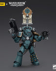 Joy Toy - JT9589 - Warhammer 40,000 - Sons of Horus - MKIV Tactical Squad Legionary with Legion Vexilla (1/18 Scale) - Marvelous Toys