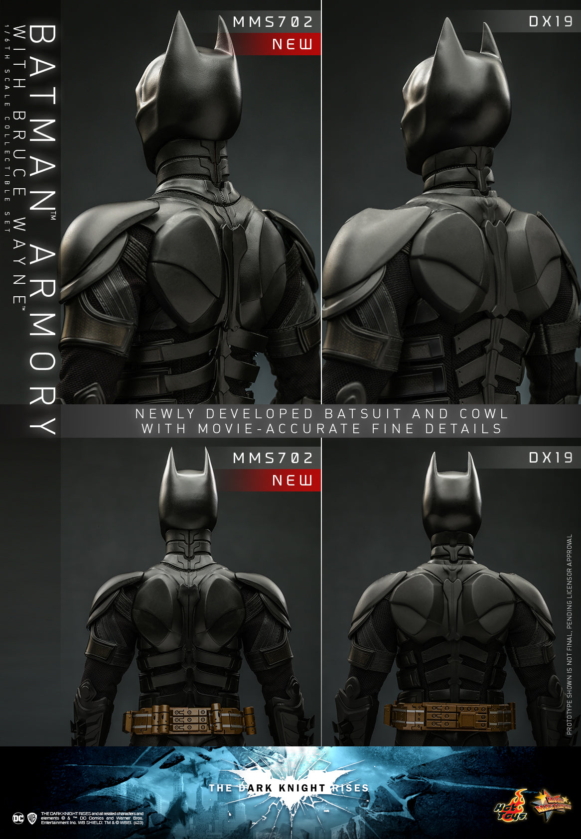 Hot Toys - MMS702 - The Dark Knight Rises - Batman Armory with Bruce Wayne - Marvelous Toys