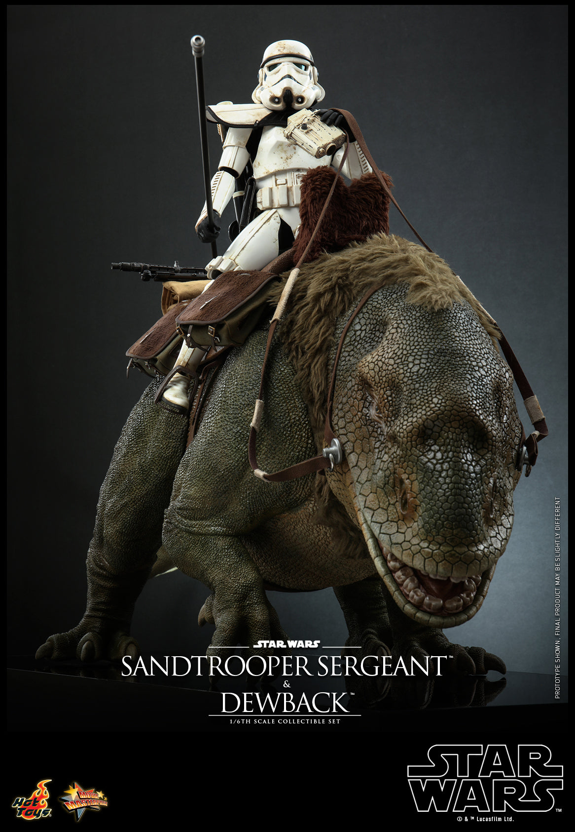 Hot Toys - MMS722 - Star Wars: A New Hope - Sandtrooper Sergeant and Dewback - Marvelous Toys