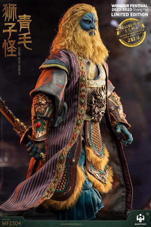 Haoyu Toys - Chinese Myth Series - Azure Lion Demon 青毛獅子 (Wonder Festival 2023 Exclusive) - Marvelous Toys