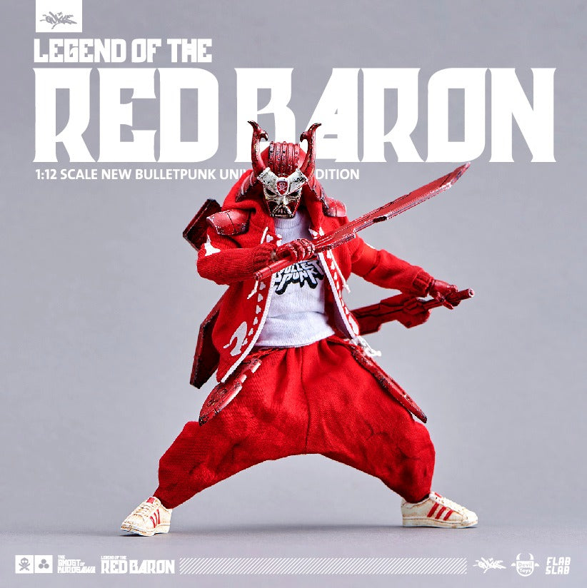 Devil Toys - A Ghost of Kurosawa Story - Legend of The Red Baron (Devil Toys x FLABSLAB x Quiccs Maiquez Collaboration) (1/12 Scale) - Marvelous Toys
