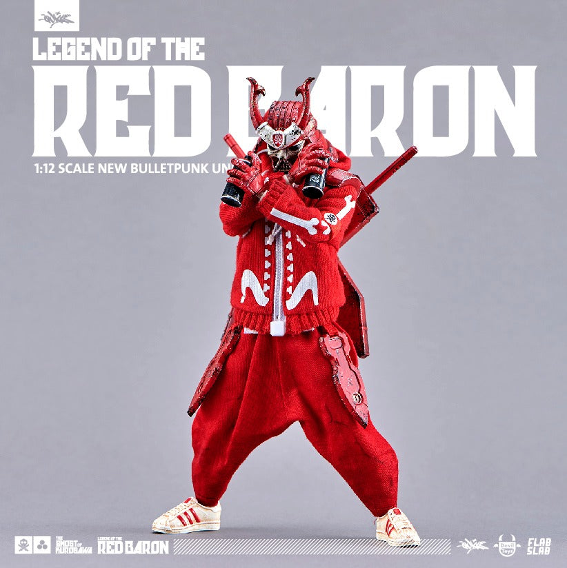 Devil Toys - A Ghost of Kurosawa Story - Legend of The Red Baron (Devil Toys x FLABSLAB x Quiccs Maiquez Collaboration) (1/12 Scale) - Marvelous Toys