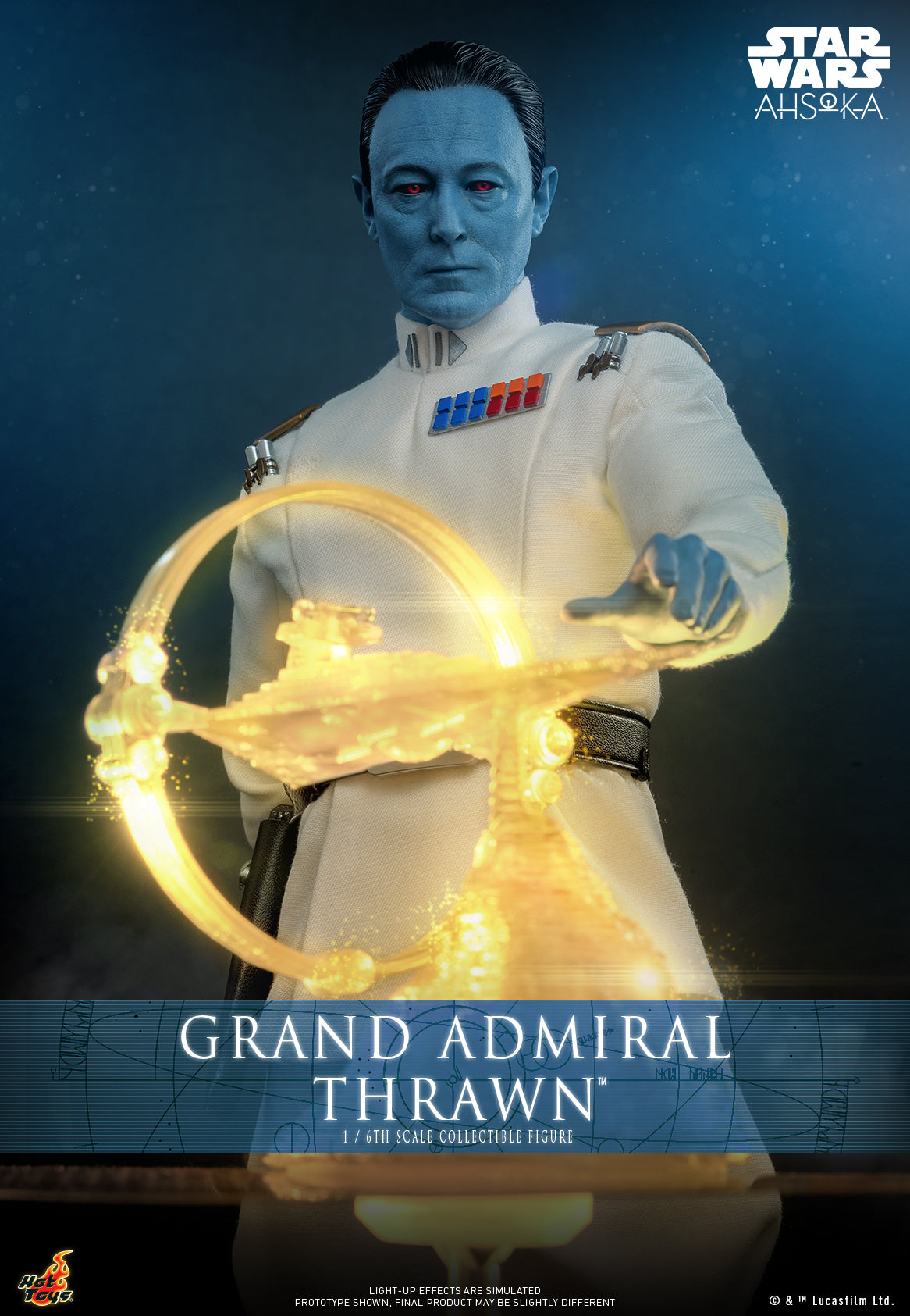 Hot Toys - TMS116 - Star Wars: Ahsoka - Grand Admiral Thrawn - Marvelous Toys