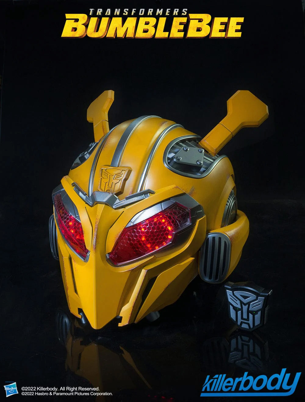 Killerbody - 1:1 Scale High End Replica - Transformers: Bumblebee - Bumblebee Wearable Helmet - Marvelous Toys
