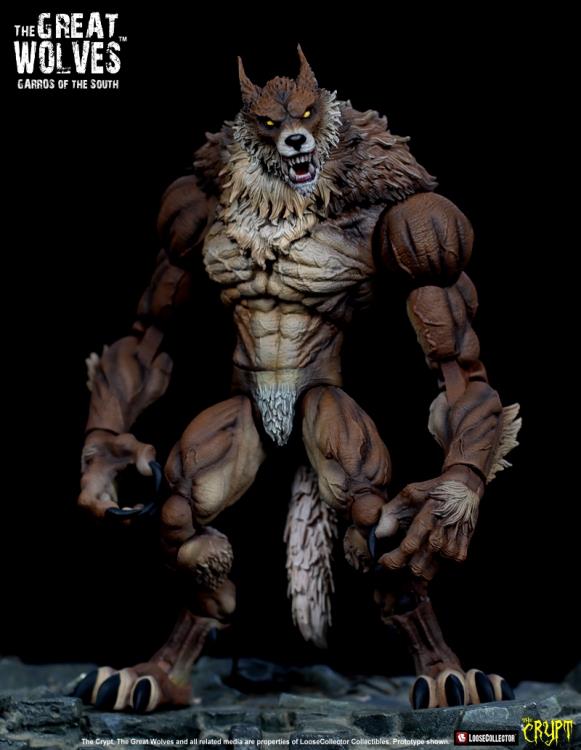 Loose Collector - The Great Wolves - The Crypt: Garros of the South (Brown ver.) (1/12 Scale) - Marvelous Toys