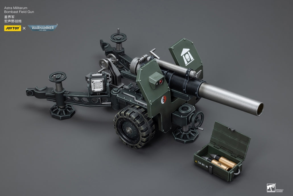 Joy Toy - JT8193 - Warhammer 40,000 - Astra Militarum - Bombast Field Gun (1/18 Scale) - Marvelous Toys