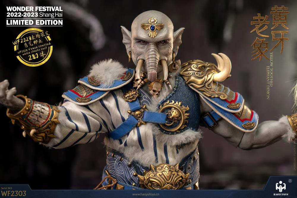 Haoyu Toys - Chinese Myth Series - Yellow Toothed Elephant Demon 黃牙老象 (Wonder Festival 2023 Exclusive) - Marvelous Toys