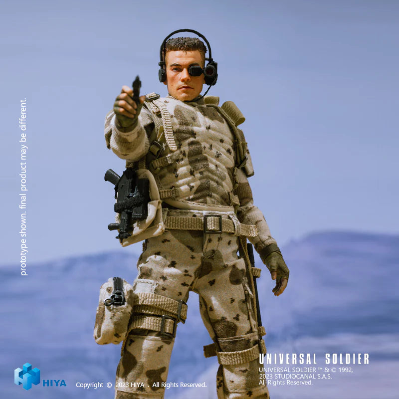Hiya Toys - Universal Soldier - Luc Deveraux (1/12 Scale) - Marvelous Toys