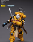 Joy Toy - JT2771 - Warhammer 40,000 - Primaris Space Marines - Imperial Fists Bladeguard Veteran (1/18 Scale) (Reissue) - Marvelous Toys