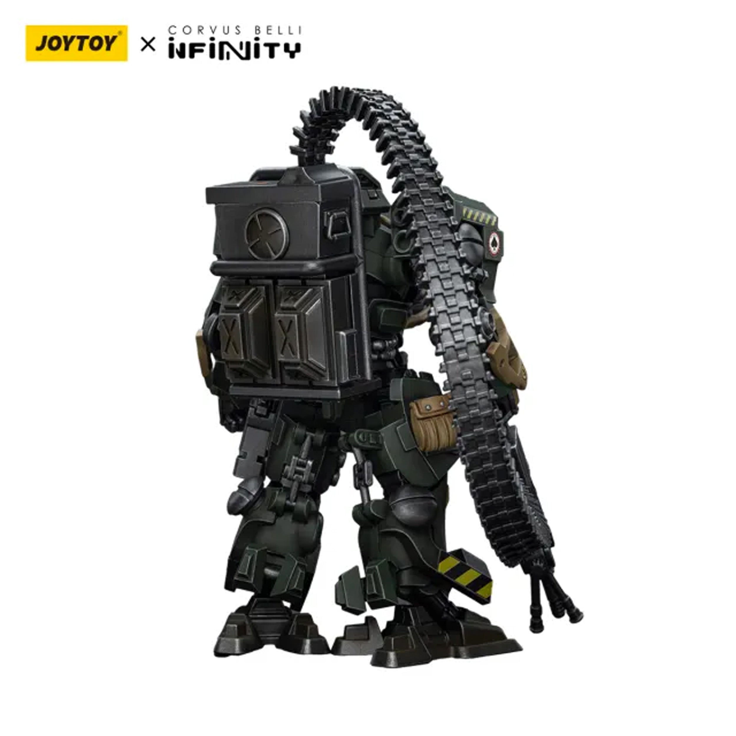 Joy Toy - JT9756 - Infinity (Corvus Belli) - Ariadna - Blackjacks, 10th Heavy Ranger Bat. (AP HMG) (1/18 Scale) - Marvelous Toys