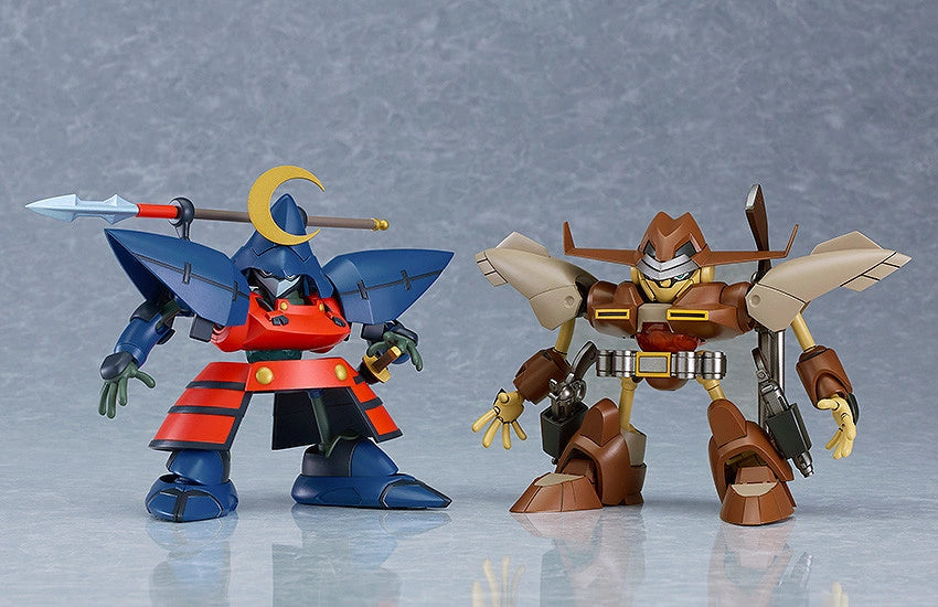 Good Smile - Moderoid - Lord of Lords Ryu Knight - Series 3 - Hayatmaru & Delingar Model Kit - Marvelous Toys