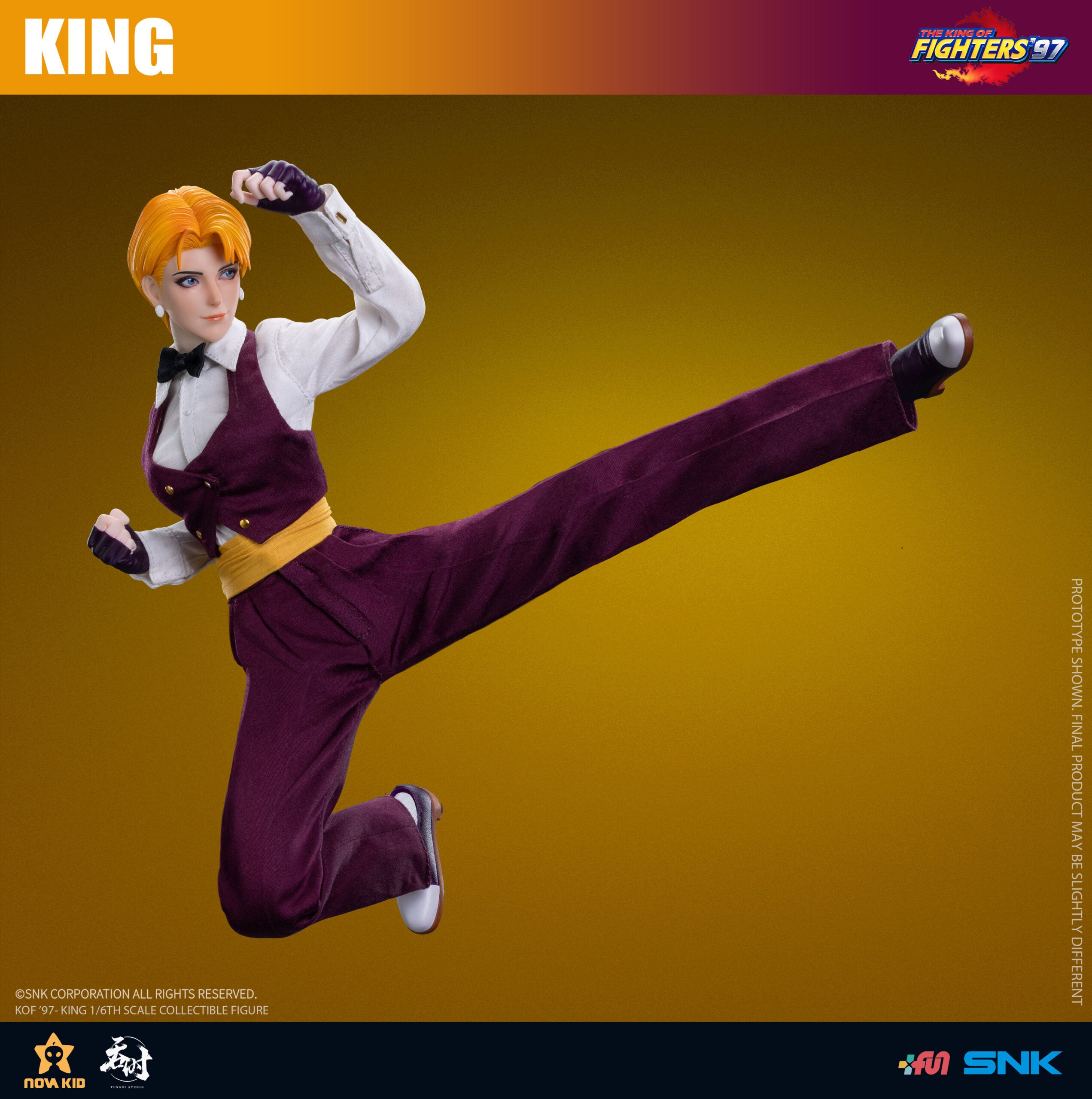 Tunshi Studio - The King of Fighters '97 - King - Marvelous Toys