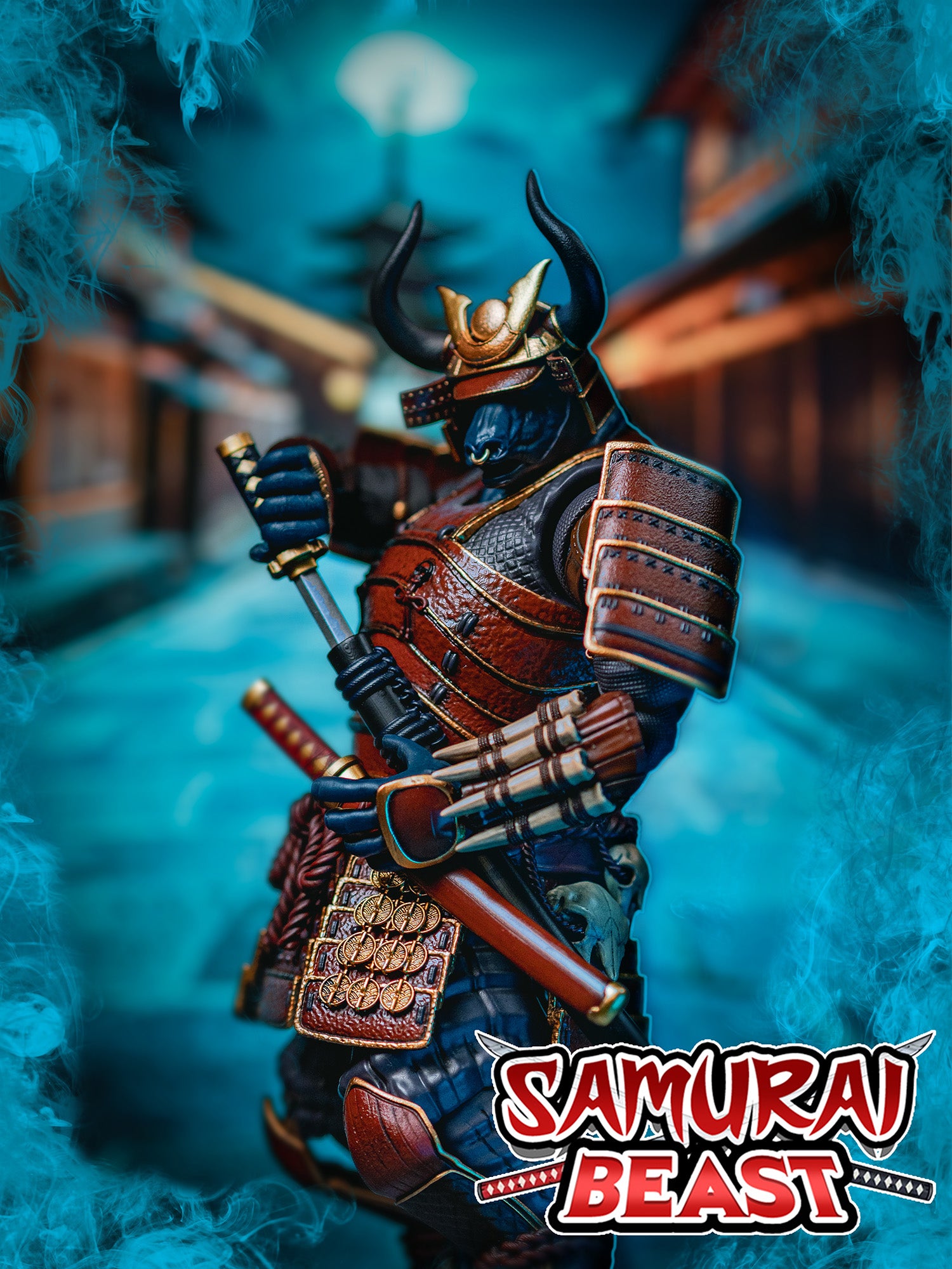 Golden Age - BH002 - Samurai Beast - Bone Horn Shadow Troop (1/12 Scale) - Marvelous Toys