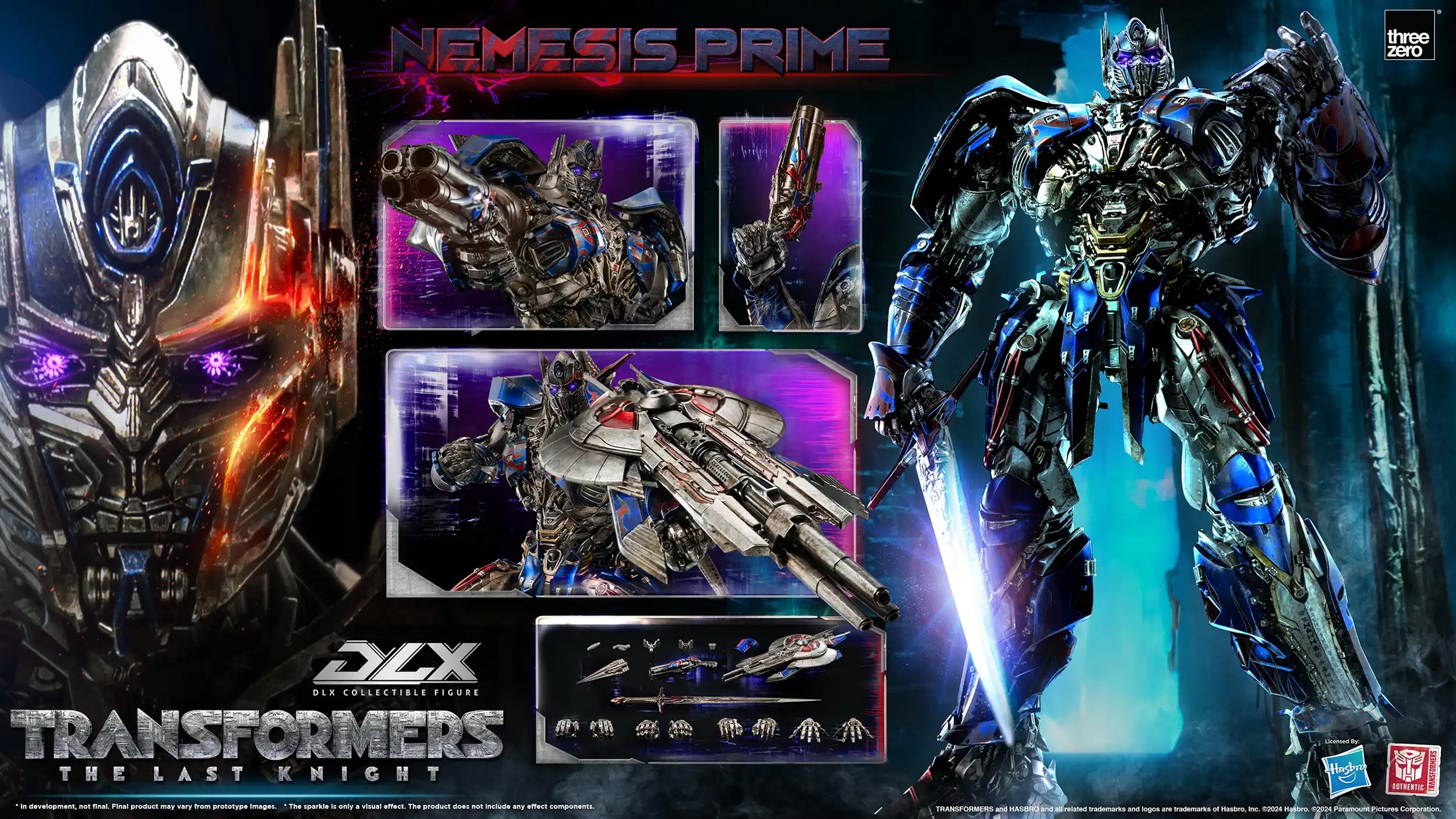 threezero - DLX - Transformers: The Last Knight - Nemesis Prime - Marvelous Toys
