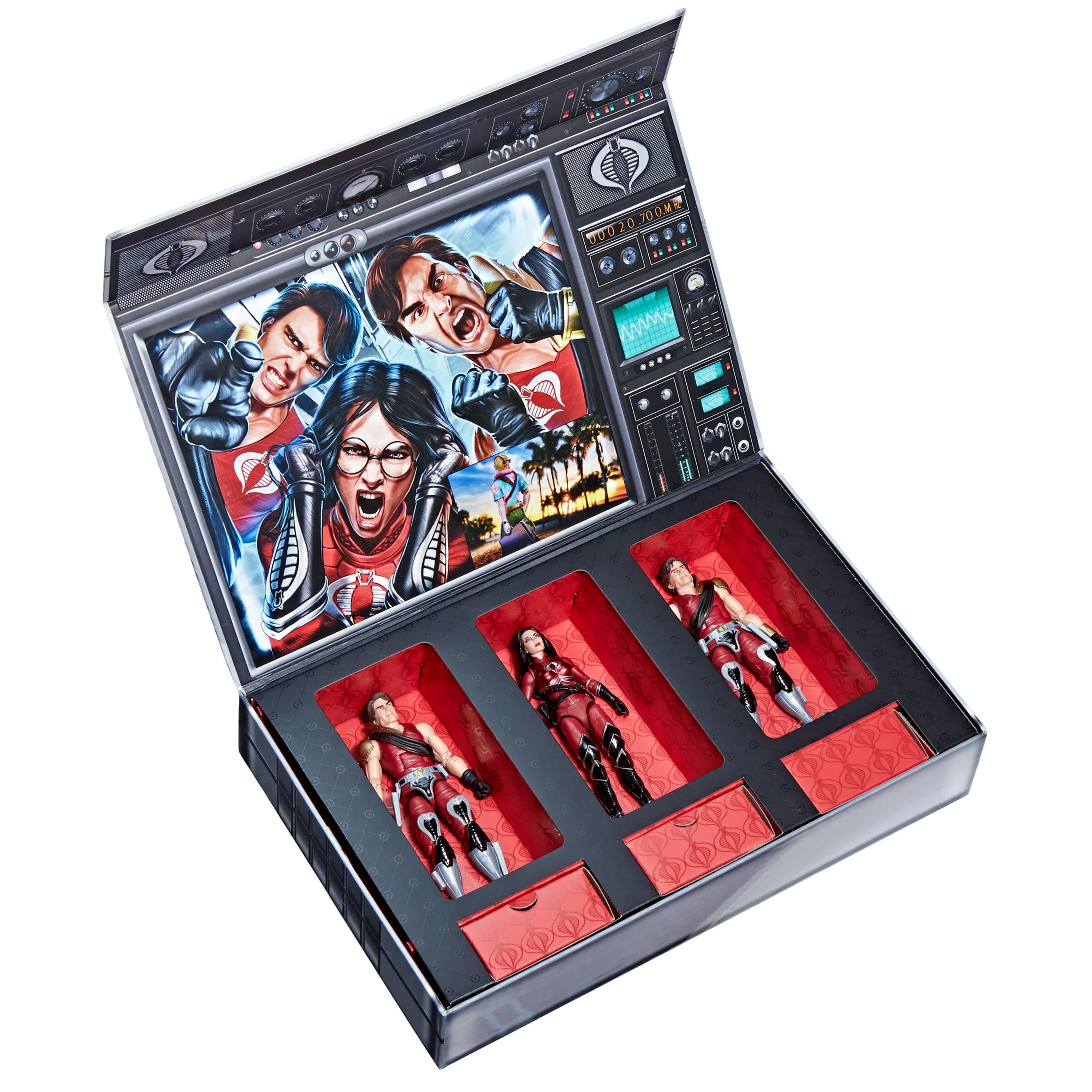 Hasbro - G.I. Joe Classified Series - Crimson Strike Team: Baroness, Tomax &amp; Xamot (6&quot; Scale) - Marvelous Toys