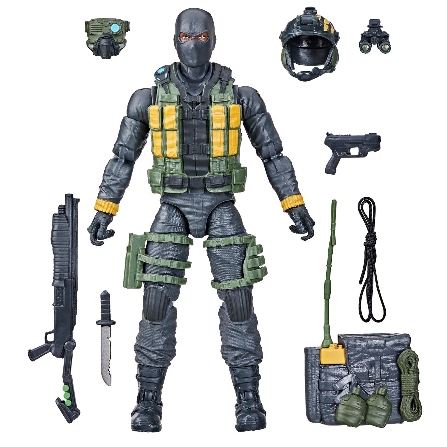Hasbro - G.I. Joe Classified Series - Night Force Parth &quot;Wolf Spider&quot; Varma (6&quot;) - Marvelous Toys