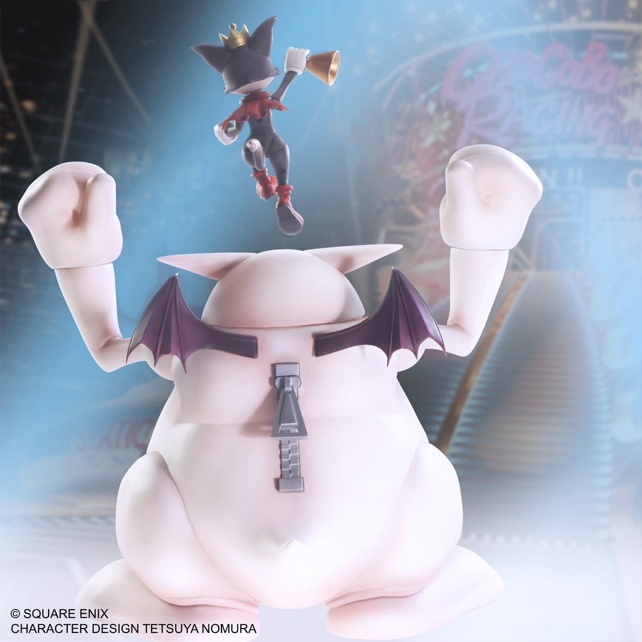 Square Enix - Bring Arts - Final Fantasy VII - Cait Sith &amp; Fat Moogle - Marvelous Toys