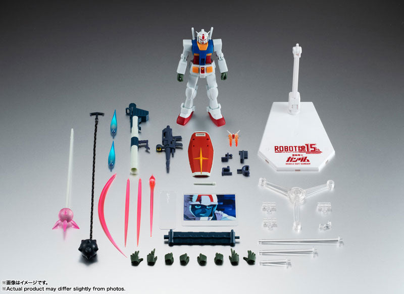 Bandai - The Robot Spirits [Side MS] - Mobile Suit Gundam - RX-78-2 Gundam Ver. A.N.I.M.E. (15th Anniversary) - Marvelous Toys