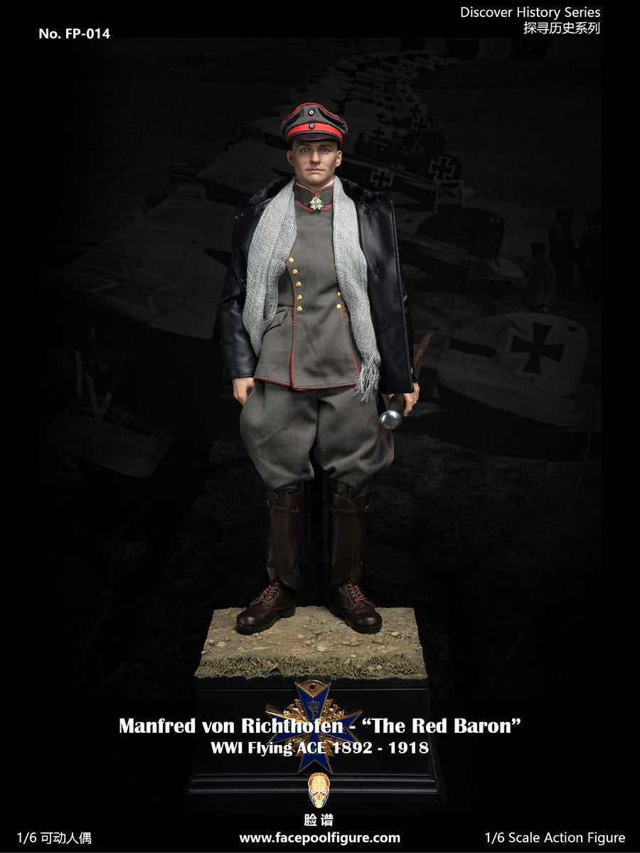 Facepoolfigure - FP014A - WWI Flying Ace - Manfred von Richthofen (Red Baron) (Regular Ed.) (1/6 Scale) - Marvelous Toys