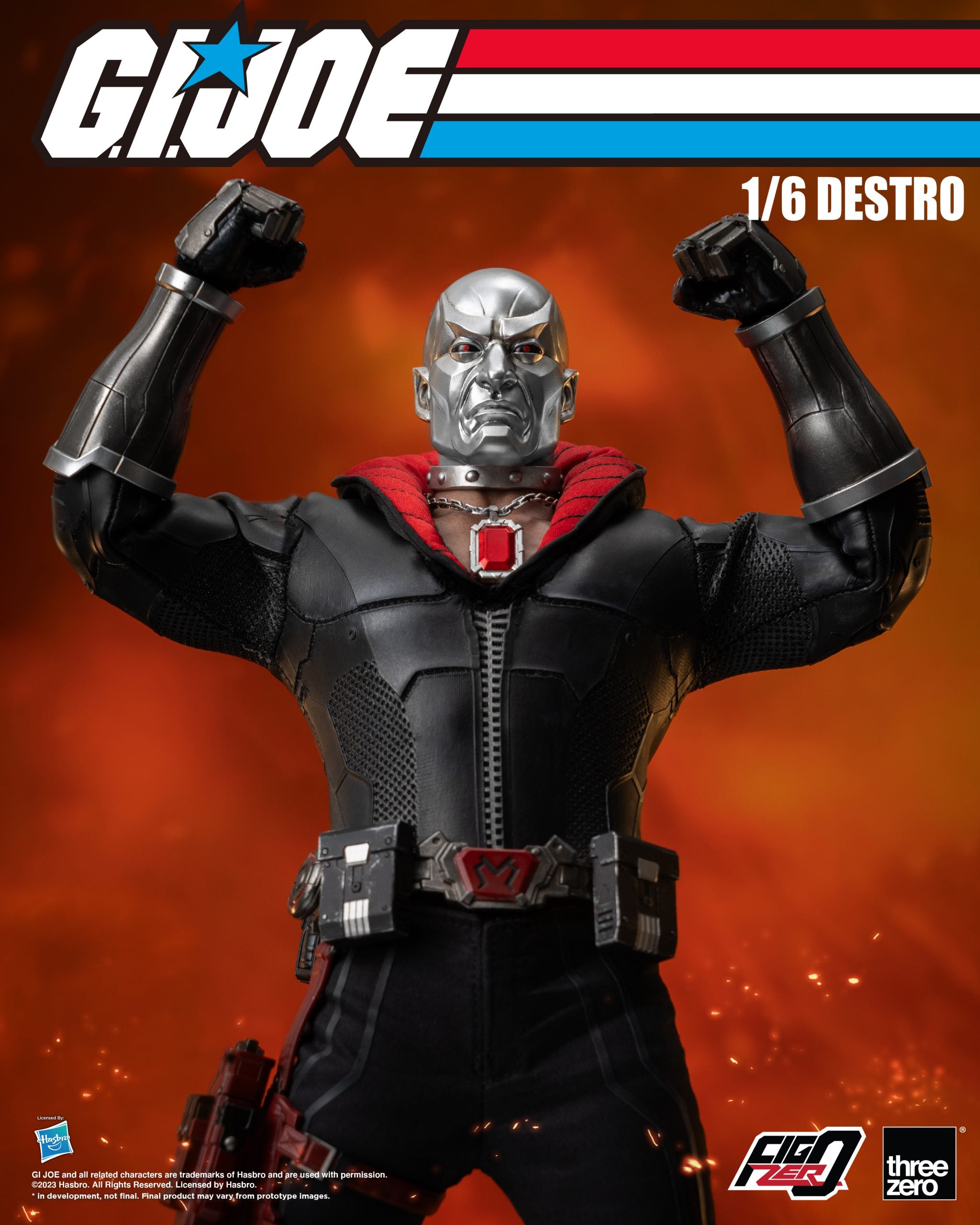 threezero - FigZero - G.I.Joe - Destro - Marvelous Toys