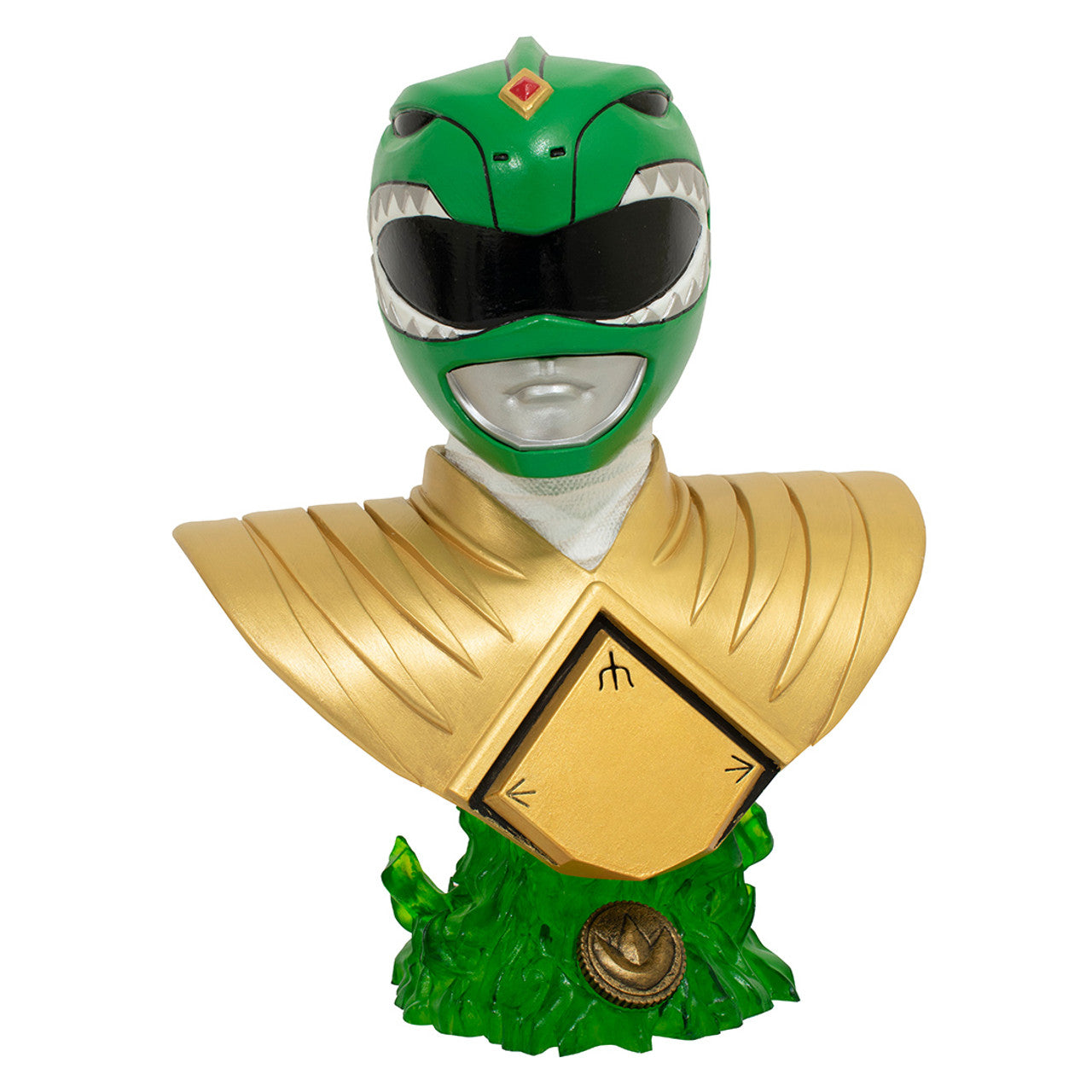 (IN STOCK) Diamond Select Toys - Mighty Morphin Power Rangers - Green Ranger Legends Bust (1/2 Scale) - Marvelous Toys