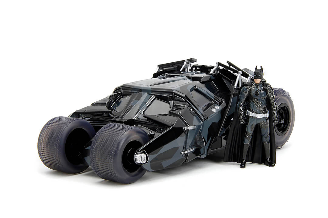 Jada Toys - Metalfigs - The Dark Knight Trilogy - Batman &amp; Tumbler Batmobile (SDCC 2023 Exclusive) - Marvelous Toys