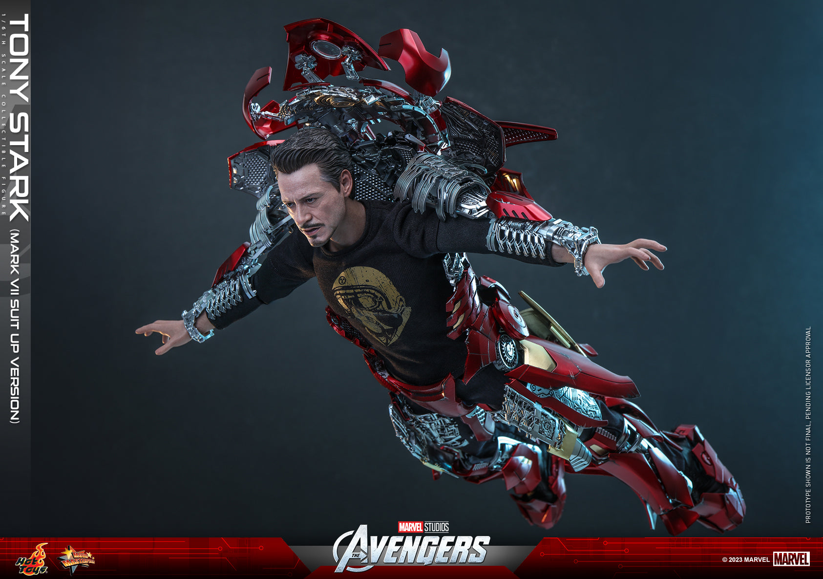 Hot Toys - MMS718 - The Avengers - Tony Stark (Mark VII Suit Up Version) - Marvelous Toys