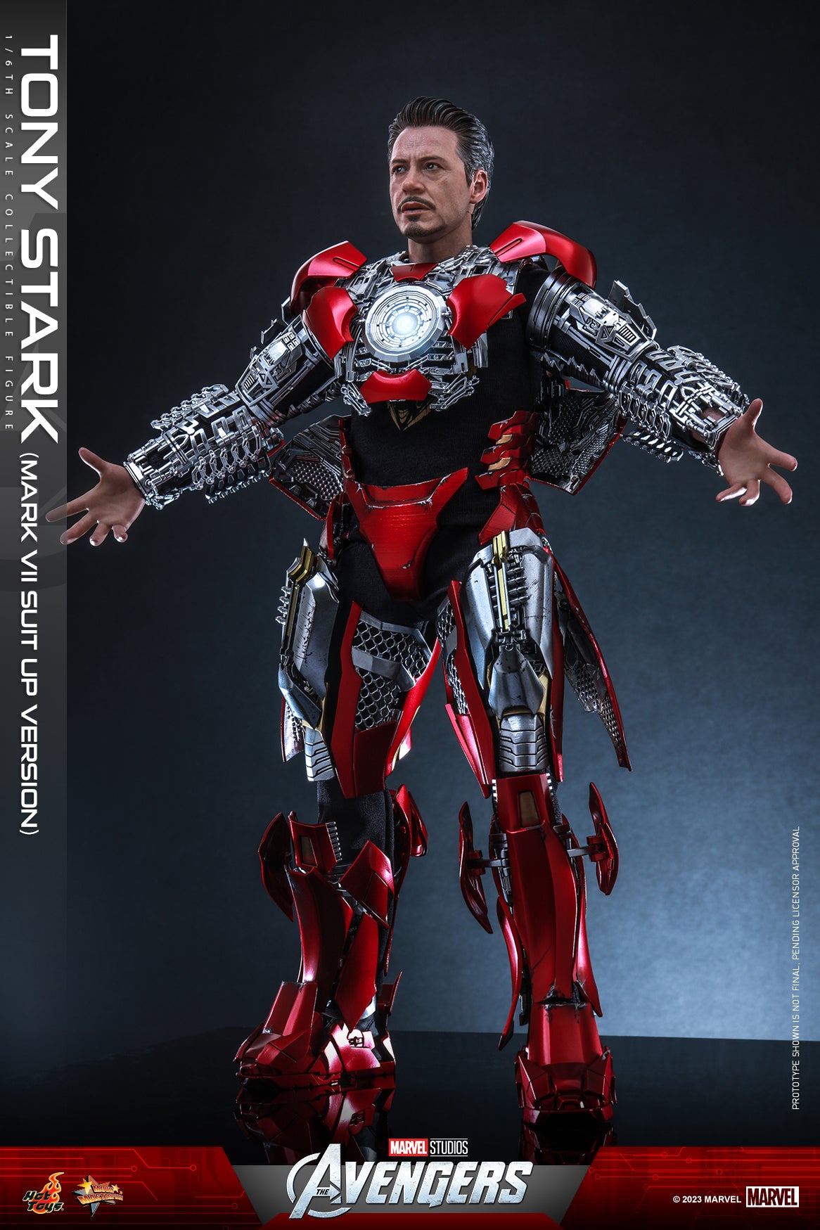 Hot Toys - MMS718 - The Avengers - Tony Stark (Mark VII Suit Up Version) - Marvelous Toys