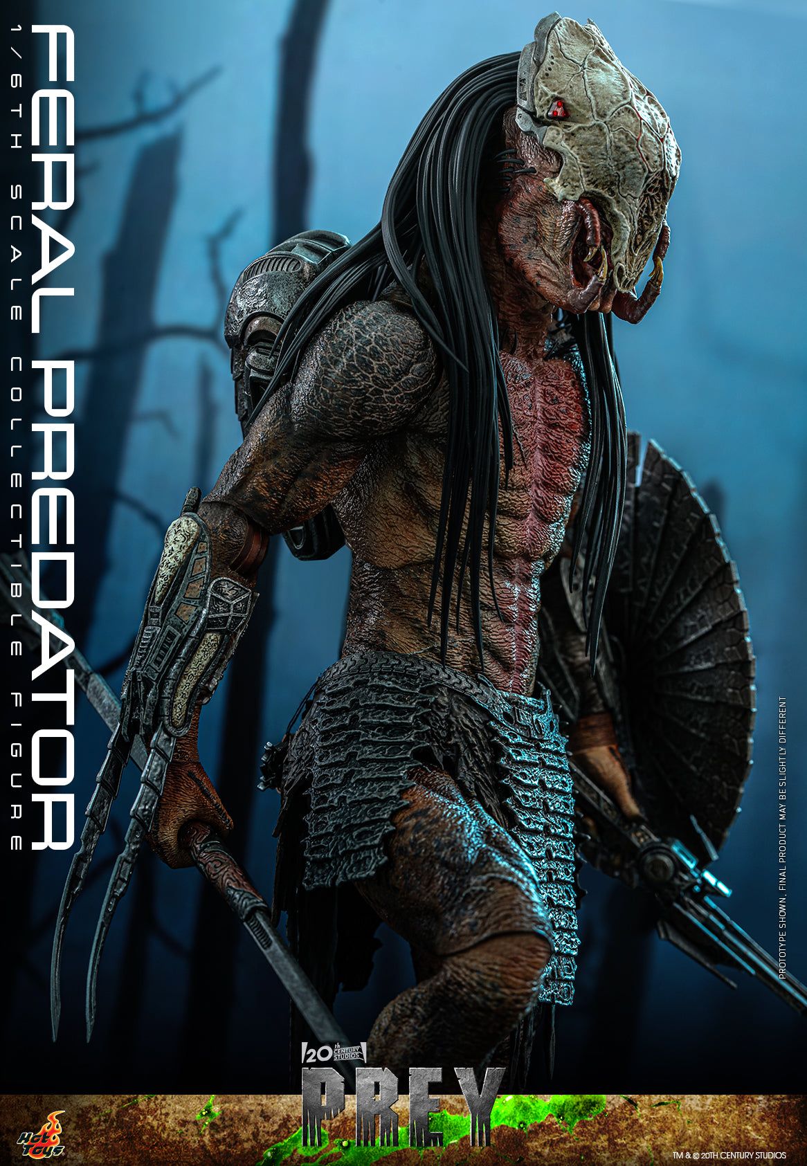Hot Toys - TMS114 - Prey (2022) - Feral Predator - Marvelous Toys