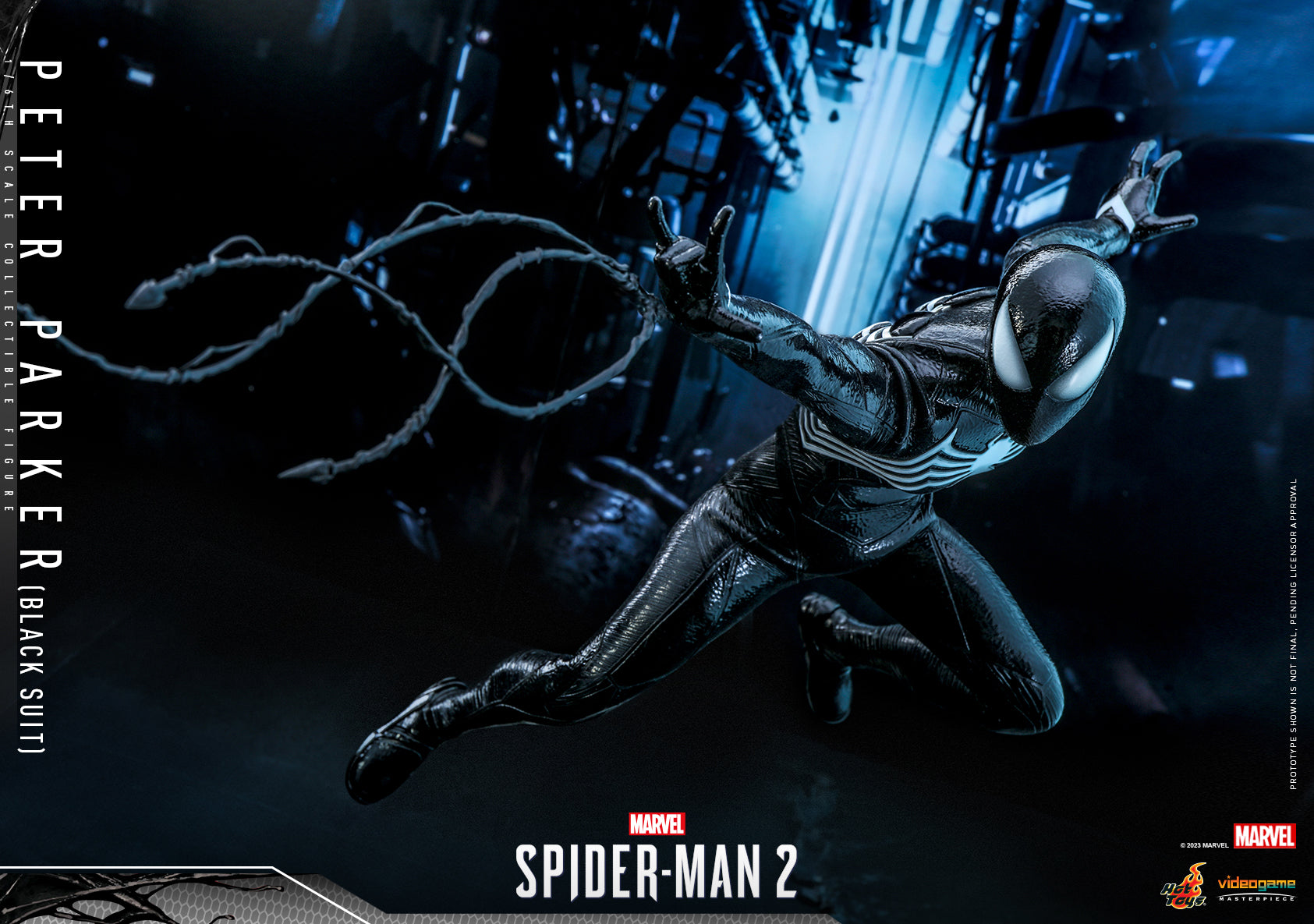 Hot Toys - VGM56 - Marvel's Spider-Man 2 - Peter Parker (Black Suit) - Marvelous Toys