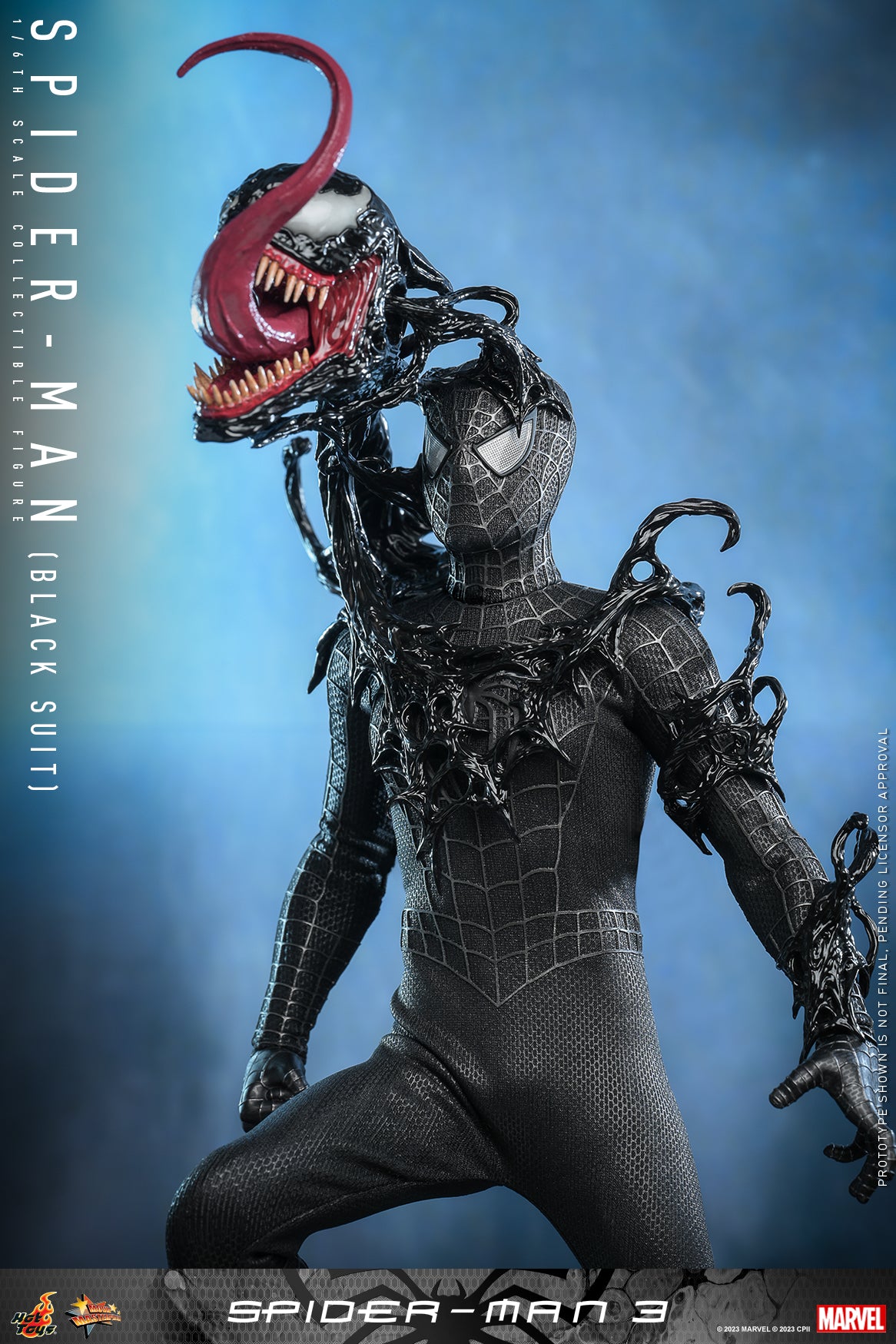 Hot Toys - MMS727 - Spider-Man 3 - Spider-Man (Black Suit) - Marvelous Toys