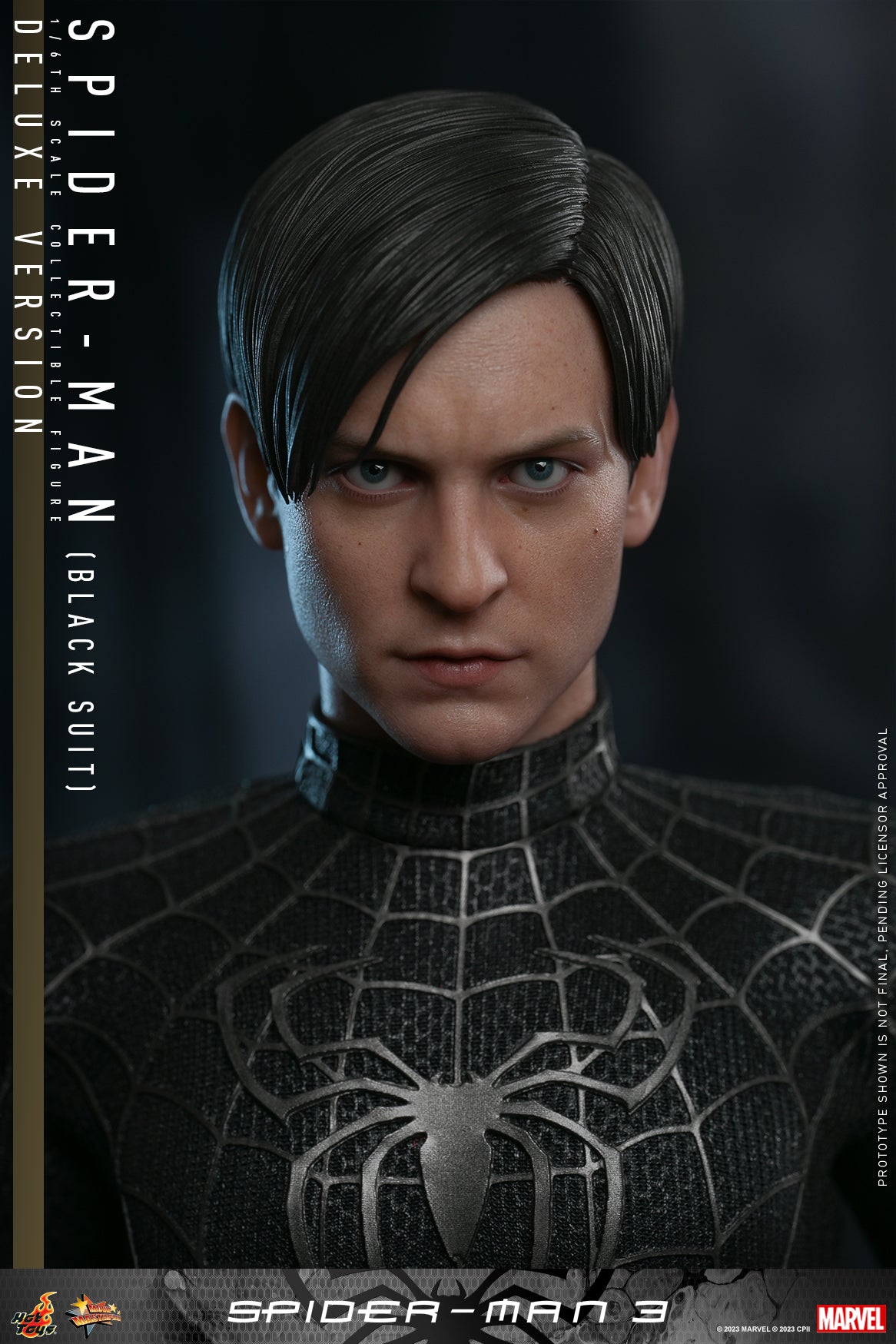 Hot Toys - MMS728 - Spider-Man 3 - Spider-Man (Black Suit) (Deluxe Ver.) - Marvelous Toys
