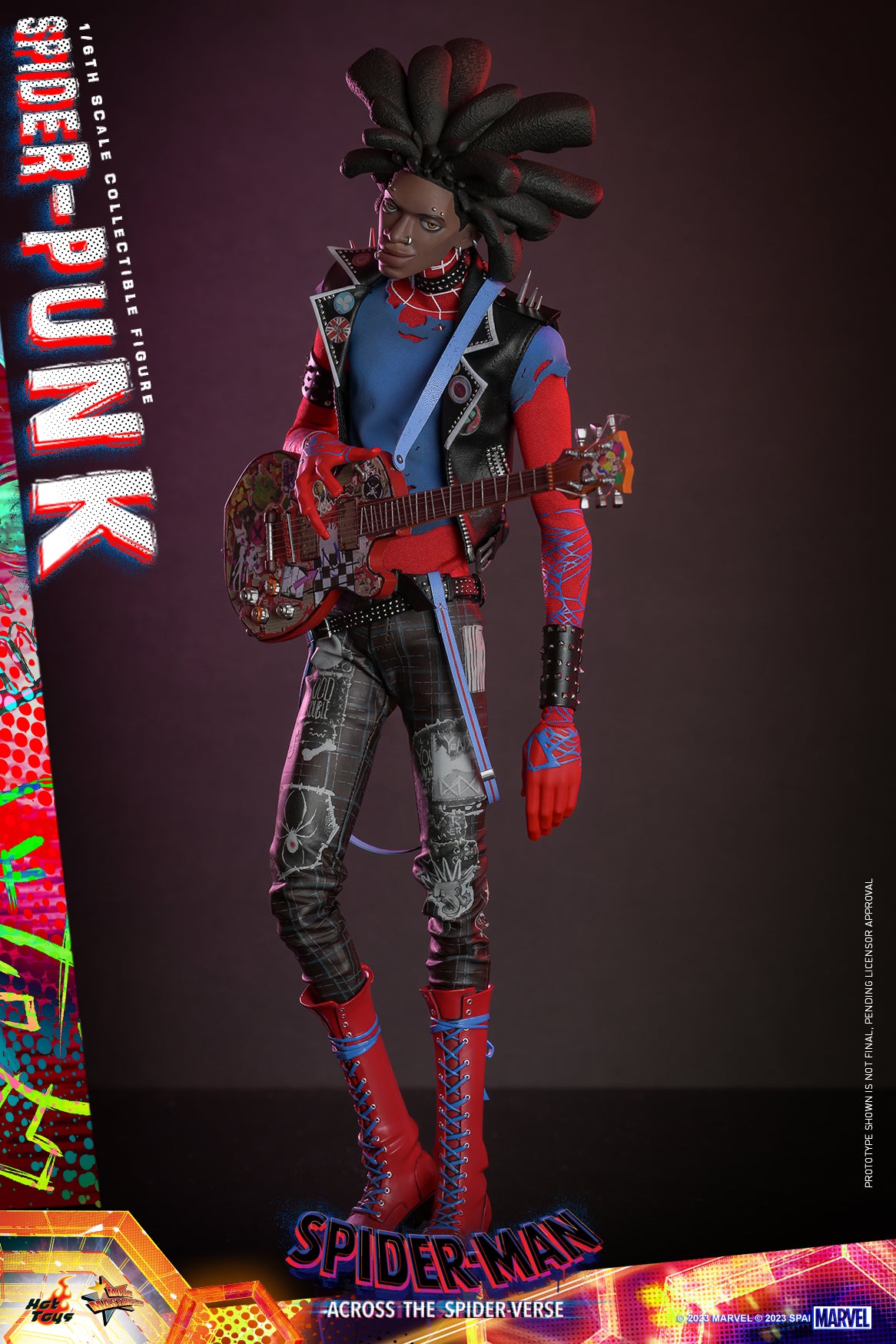 Hot Toys - MMS726 - Across the Spider-Verse - Spider-Punk - Marvelous Toys
