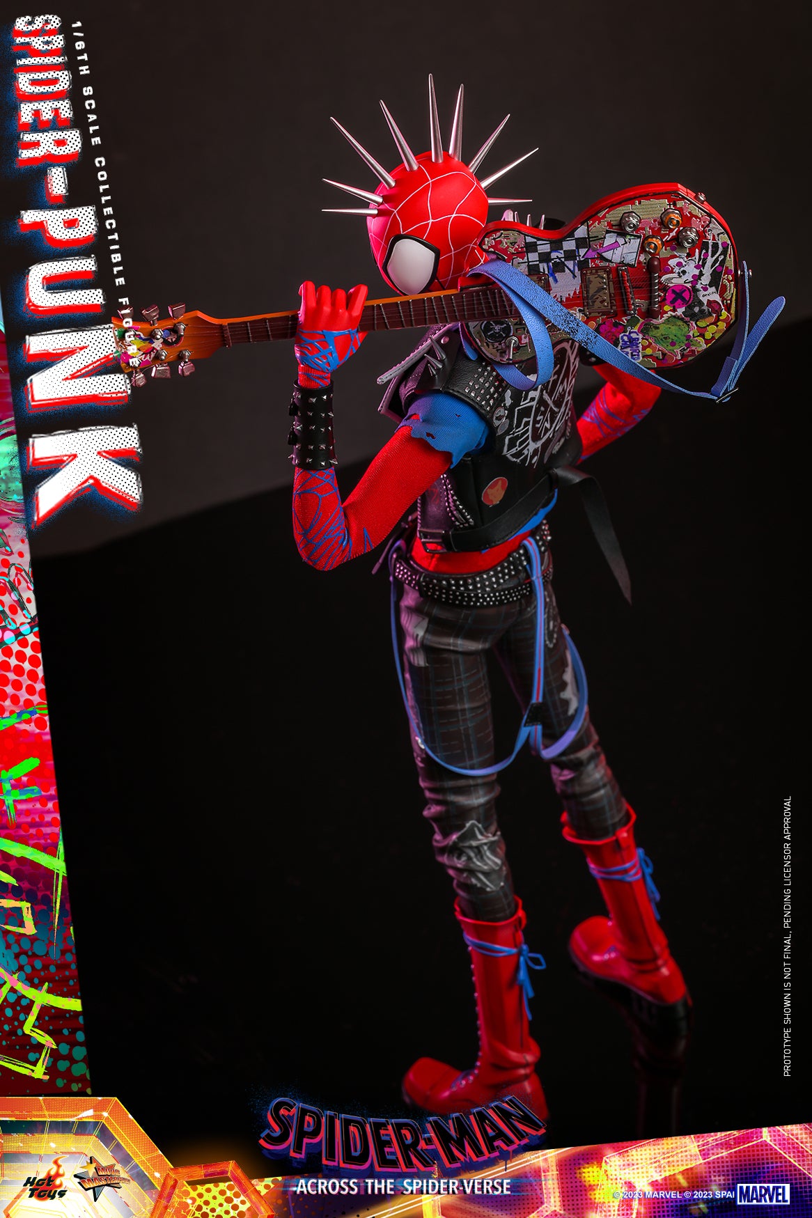 Hot Toys - MMS726 - Across the Spider-Verse - Spider-Punk - Marvelous Toys