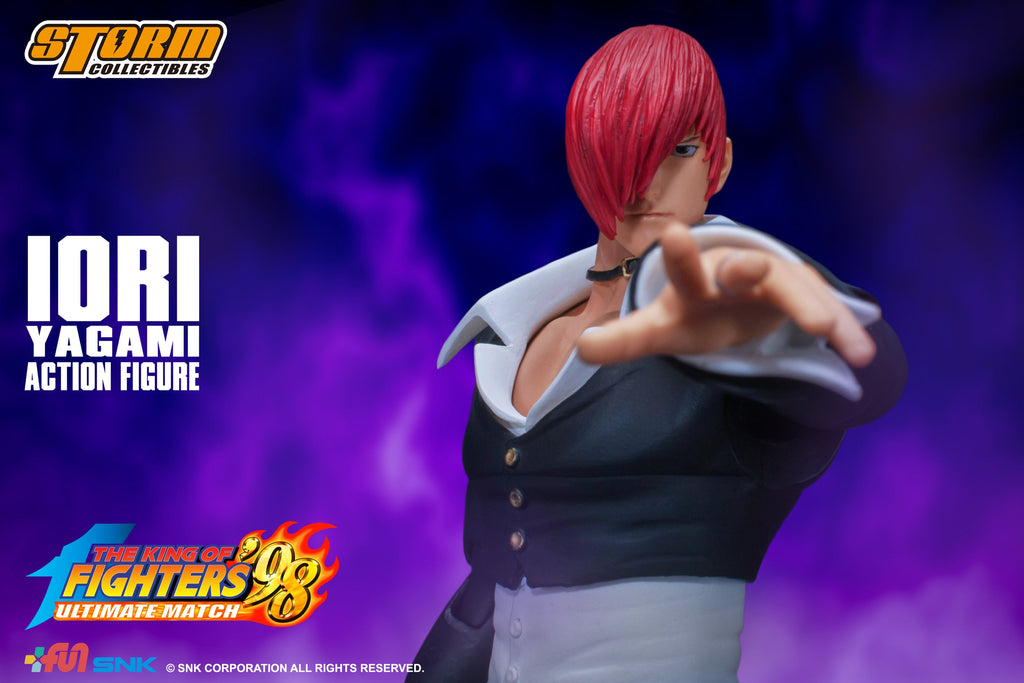 Storm Collectibles - The King of Fighters &#39;98 Ultimate Match - Iori Yagami (Limited Reissue) (1/12 Scale) - Marvelous Toys