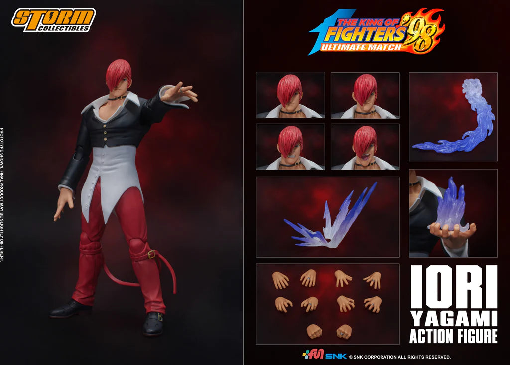 Storm Collectibles - The King of Fighters '98 Ultimate Match - Iori Yagami (Limited Reissue) (1/12 Scale) - Marvelous Toys