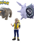 Bandai - Pokemon Scale World - Paldea Region - Arven & Mabosstiff & Cloyster - Marvelous Toys