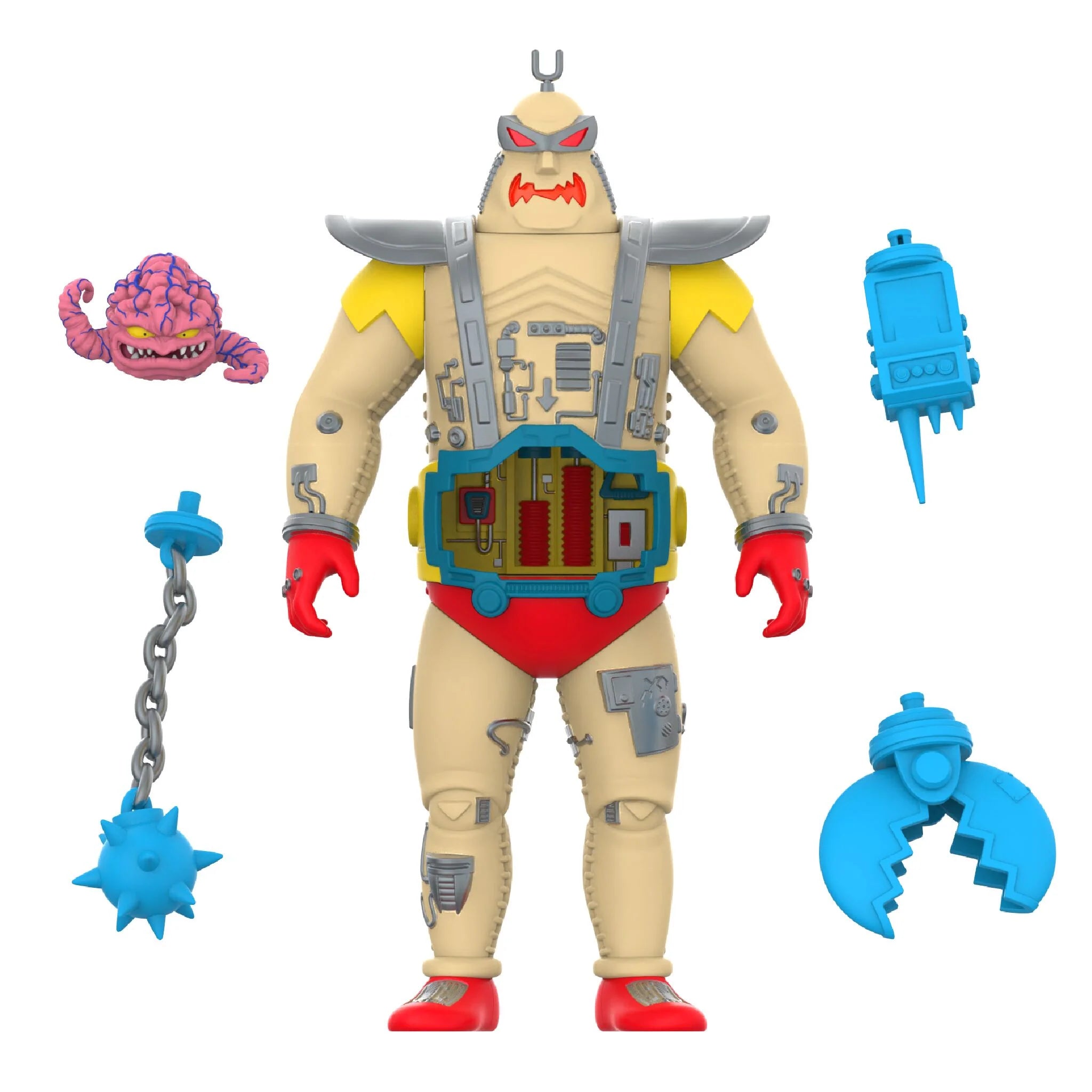 Super7 - Teenage Mutant Ninja Turtles - Super Cyborg Krang Android (Full Color) - Marvelous Toys