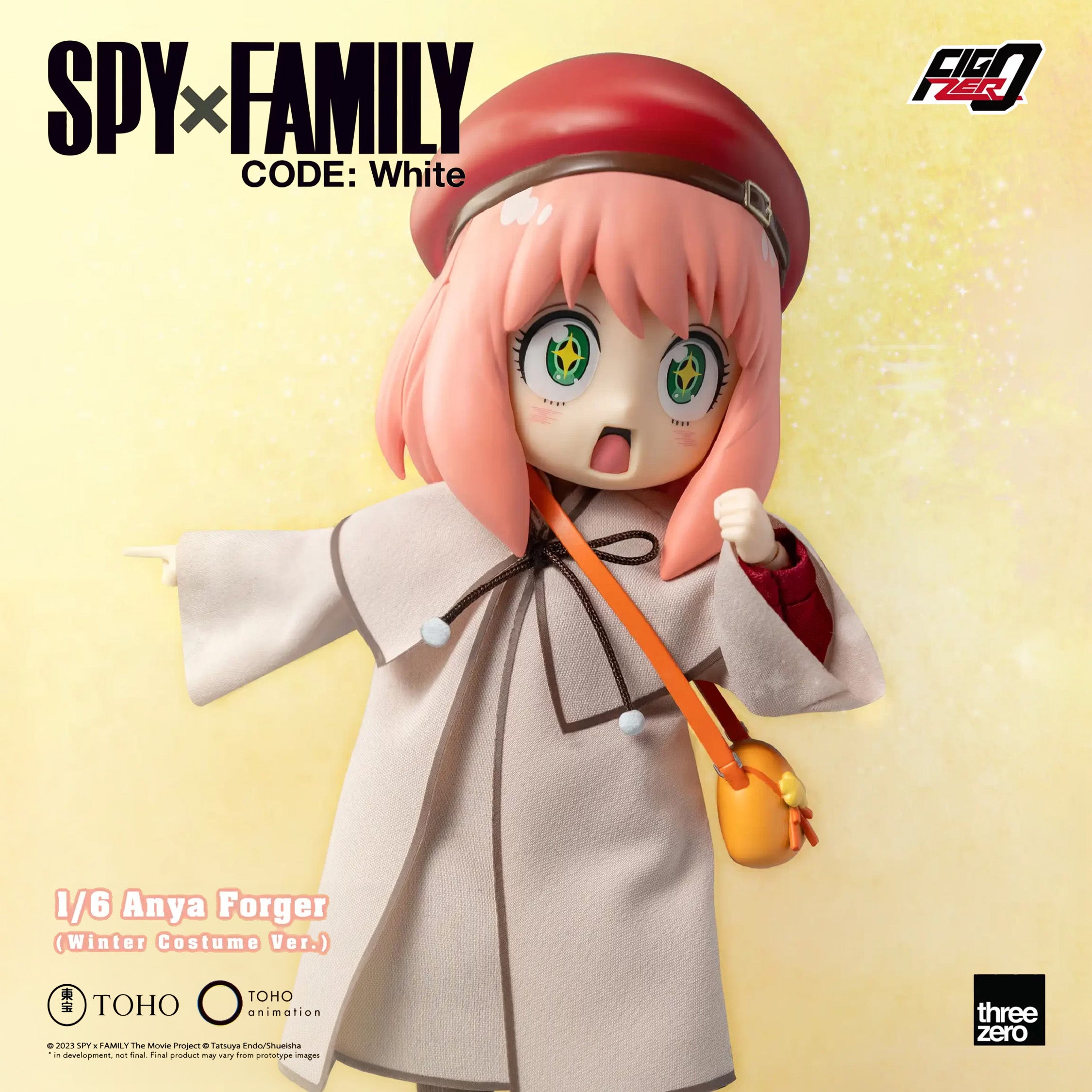 threezero - FigZero - Spy x Family Code: White - Anya Forger (Winter Costume ver.) (1/6 Scale) - Marvelous Toys